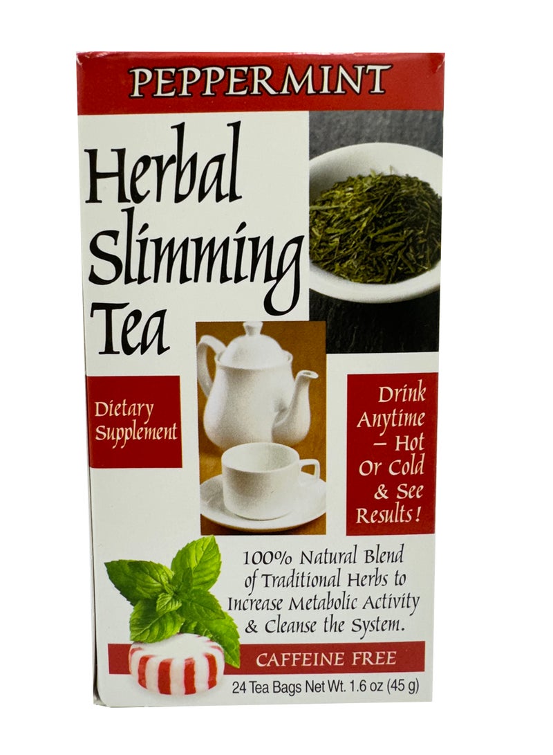 21st Century Herbal Slimming Tea Peppermint 24S