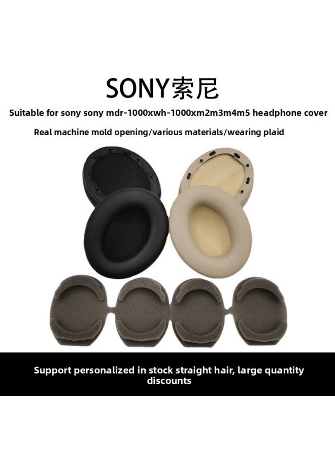 For Sony For Sony MDR-1000X WH-1000XM2 M3 M4 M5 Earphone Set Sponge Earmuffs Earmuffs-Color:1000xm4 Gel 1 X  - Image 2
