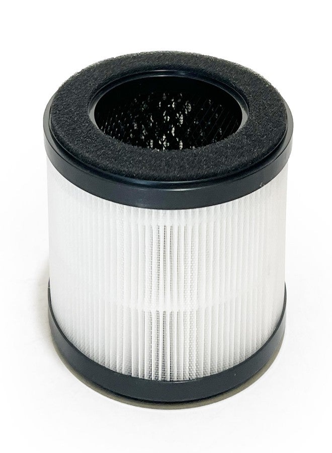 Nispira BS-01 3-In-1 True HEPA Filter Replacement Compatible with Slevoo Air Purifier BS-01 | Removes Smoke, Chemical VOCs, Odor | 1 Pack - Image 4