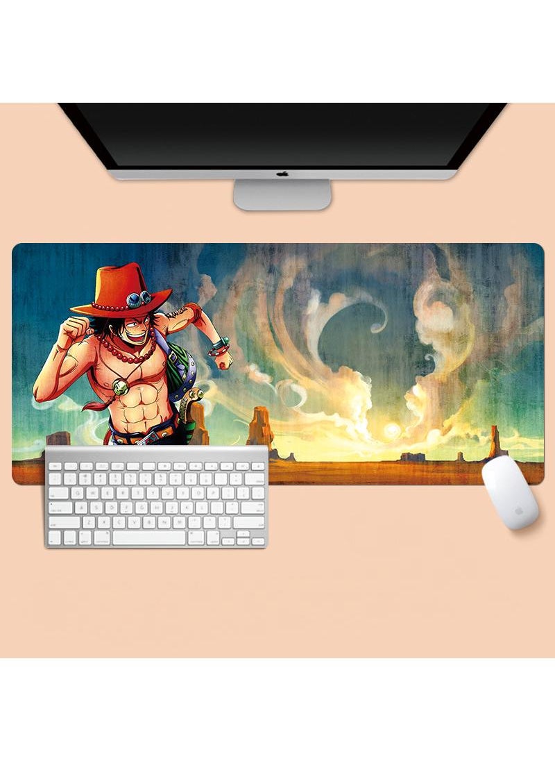 Y&D - One Piece Anime Gaming Mouse Pad Extended Large Mat Desk Pad Stitched Edges Mousepad Long Mouse Pad And Non-Slip Rubber Base Mice Pad 800X300X4mm - Image 1