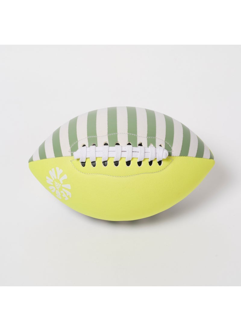 SUNNY LIFE - Neoprene Football Tides Out Citrus - Image 1