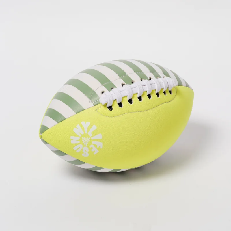 SUNNY LIFE Neoprene Football Tides Out Citrus