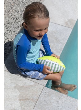 Neoprene Football Tides Out Citrus
