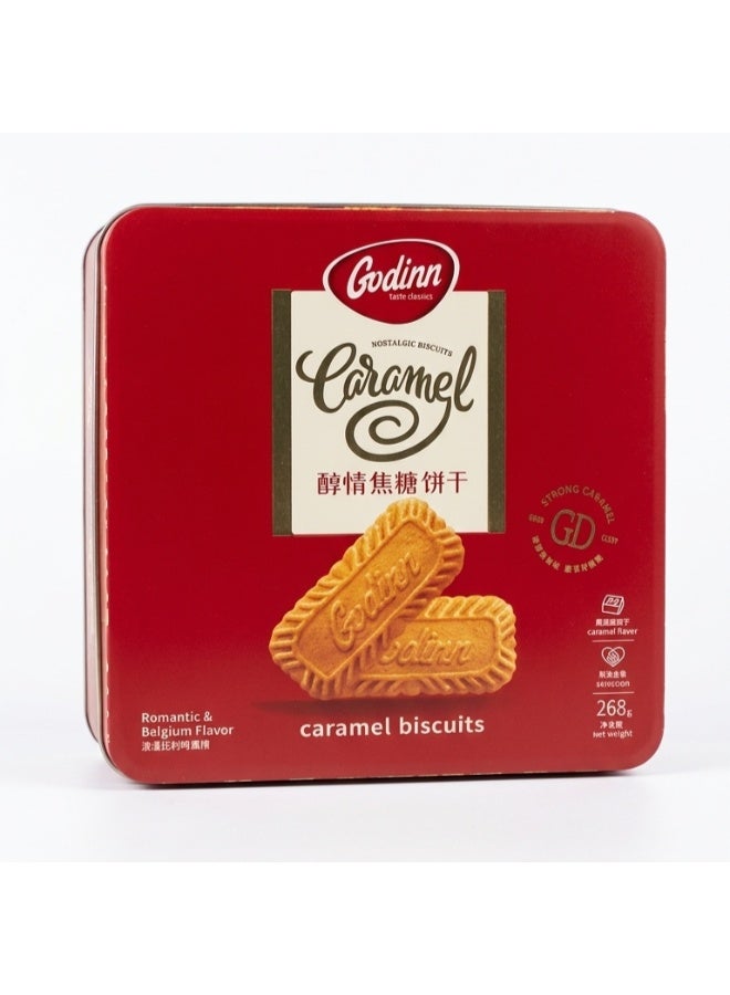 Godinn Caramel Biscuits 24 x 268g