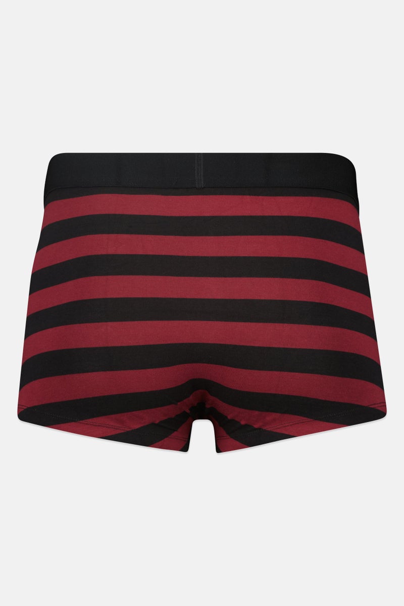 Jack Jones Men Stripe Boxer Trunks, Multicolor - Image 2