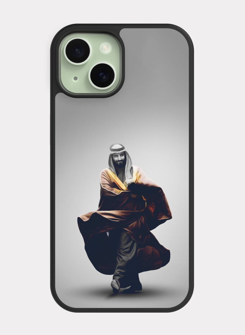 PXLAAT iPhone 15 case cover MBS Prince Mohammed bin Salman - Image 1