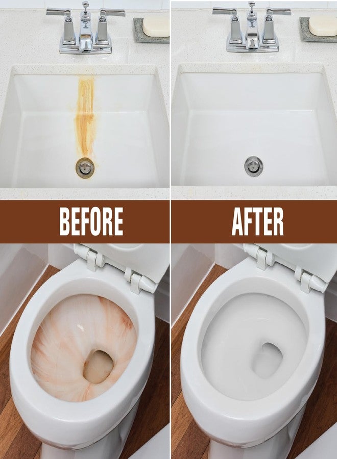 RUST-OLEUM راست-أوليوم وينك مزيل بقع الصدأ | مزيل بقع الحديد الثقيل للمراحيض والأحواض البيضاء، الأقمشة والسجاد المقاومة للألوان | 32 أونصة - Image 4