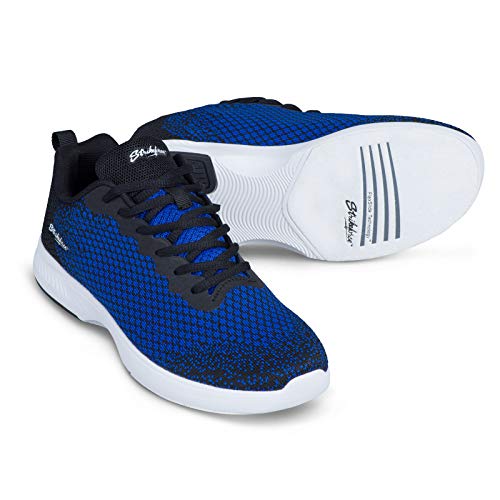 KR Strikeforce Aviator Men's Athletic Bowling Shoe for Right or Left Handed Bowlers (Black/Blue, US Footwear Size System, Adult, Men, Numeric, Medium, 10.5) - Image 1