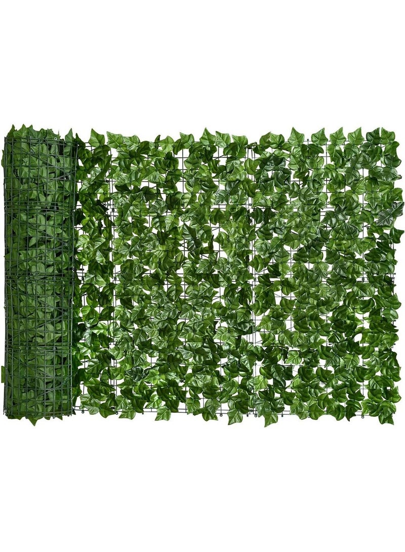 FFD Artificial Wall Grass Fence Screen Garden Fence UV Protected Greenery Wall Backdrop For Outdoor and Garden Decor(1x5) - Image 1