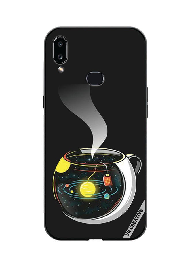 VR CREATIVE Protective Case Cover For Samsung Galaxy A10s Galaxy Design Multicolour - Image 1