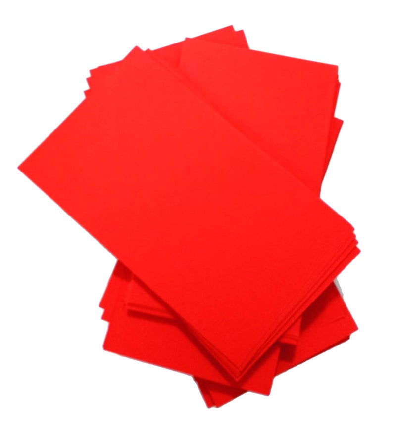 IMPRINT Card Stock, Index Cards 4"x 6" Bright Red Color, 100 Cards in This Package - Image 1