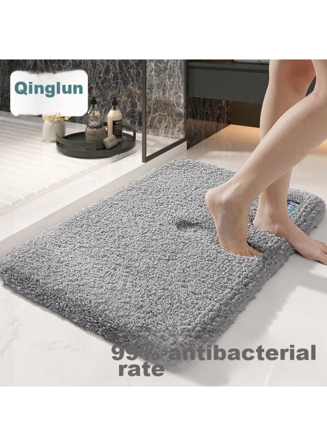 Dajiang Antibacterial Bathroom Mat, Toilet Hotel Floor Towel, Bathroom Entrance Absorbent Mat, Bathroom Mat, 40x60cm - Image 1