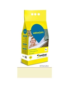 Weber Weber Cement Based Pre Mixed Tile Joint Grout Multi Colors PASTEL YELLOW  - Image 3