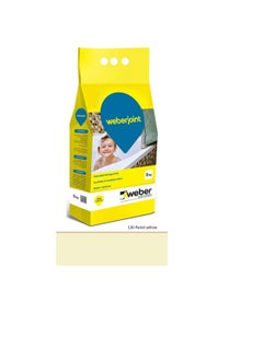Weber Weber Cement Based Pre Mixed Tile Joint Grout Multi Colors PASTEL YELLOW  - Image 1
