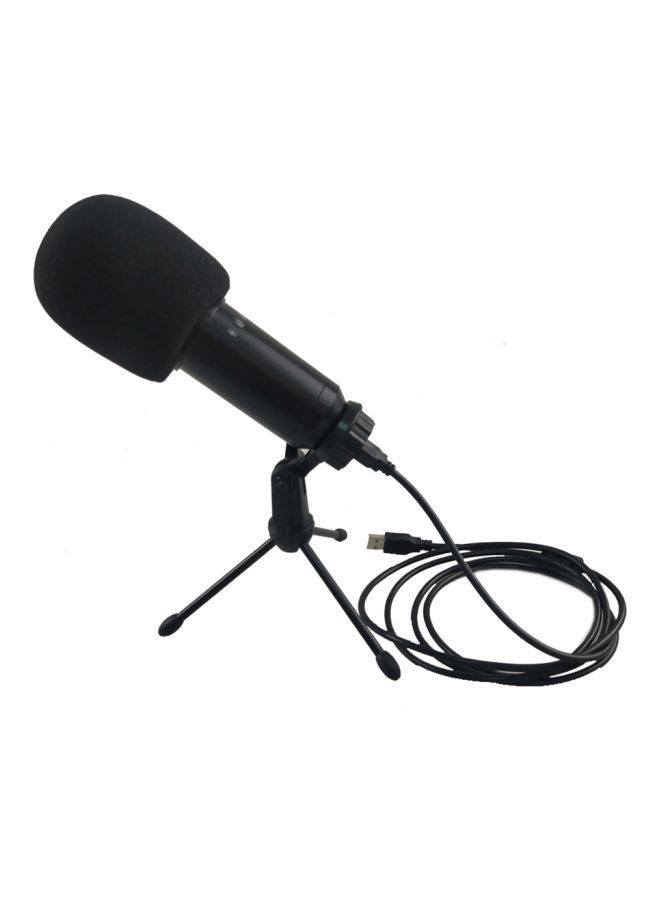 نيبمينينت ميكروفون USB مع مسند ثلاثي القوائم قابل للطي V7574B أسود - Image 1