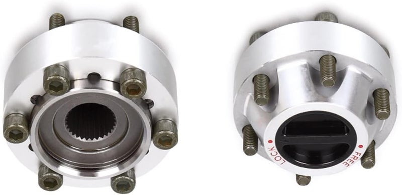 QASULER Manual Free Wheel Locking Hubs for Nissan Patrol MK MQ P40 - Image 3