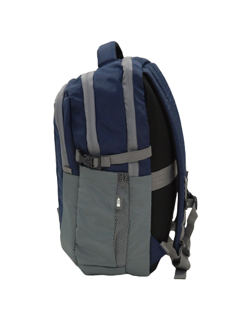 GIORDANO - Giordano Orion Backpack Blue Grey 19-Inches, Travel-Friendly & Versatile Lightweight Bag with Multi-Compartment, Laptop Padding – Ideal Bag for Men Women Office Work Outdoor - Image 1