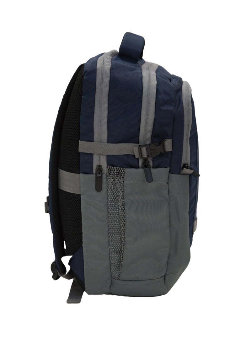 GIORDANO - Giordano Orion Backpack Blue Grey 19-Inches, Travel-Friendly & Versatile Lightweight Bag with Multi-Compartment, Laptop Padding – Ideal Bag for Men Women Office Work Outdoor - Image 1