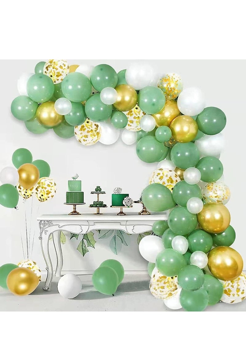 xppier 72pcs Green Balloon Garland Kit  - Image 1