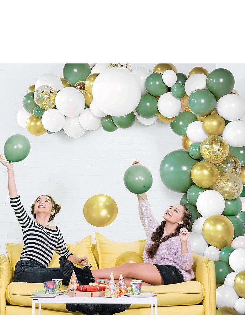 xppier 72pcs Green Balloon Garland Kit  - Image 5