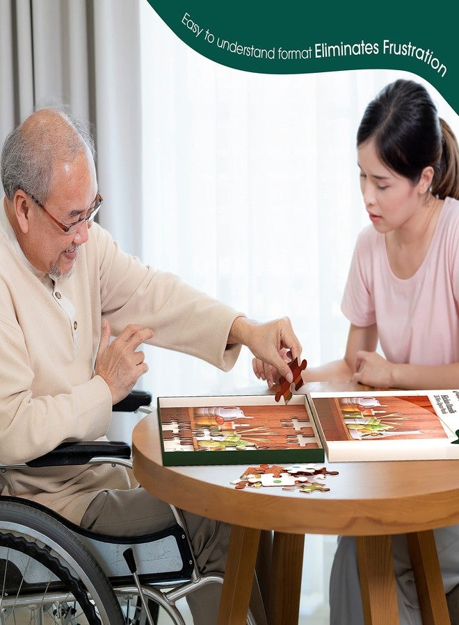 Keeping Busy 35 Piece Kitchen Dementia Puzzles for Seniors | Color Coded with Templates Easy Puzzles for Dementia Patients Gifts for Elderly Women in Nursing Home & Men Gift for Nursing Home Residents - Image 5