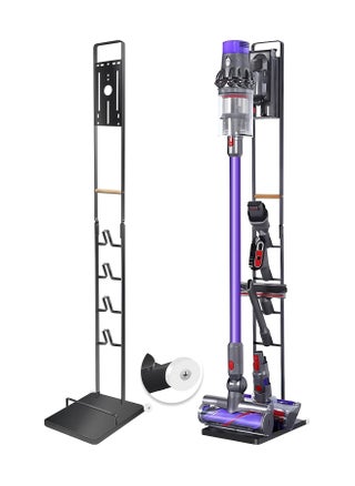 Vacuum Cleaner Stand Vacuum Holder with Wheels for Dyson V15 V11 V10 V8 V7 V6 Metal Floor Stand Compatible for T30 T20 V12 V11 V10 No Drilling Vacuum Storage Rack (Black) - pzsku/Z2EC76FA92B2B5DD07FA1Z/45/_/1733997886/ba1b35c1-b327-47b6-bd17-52a7c51d9a6e