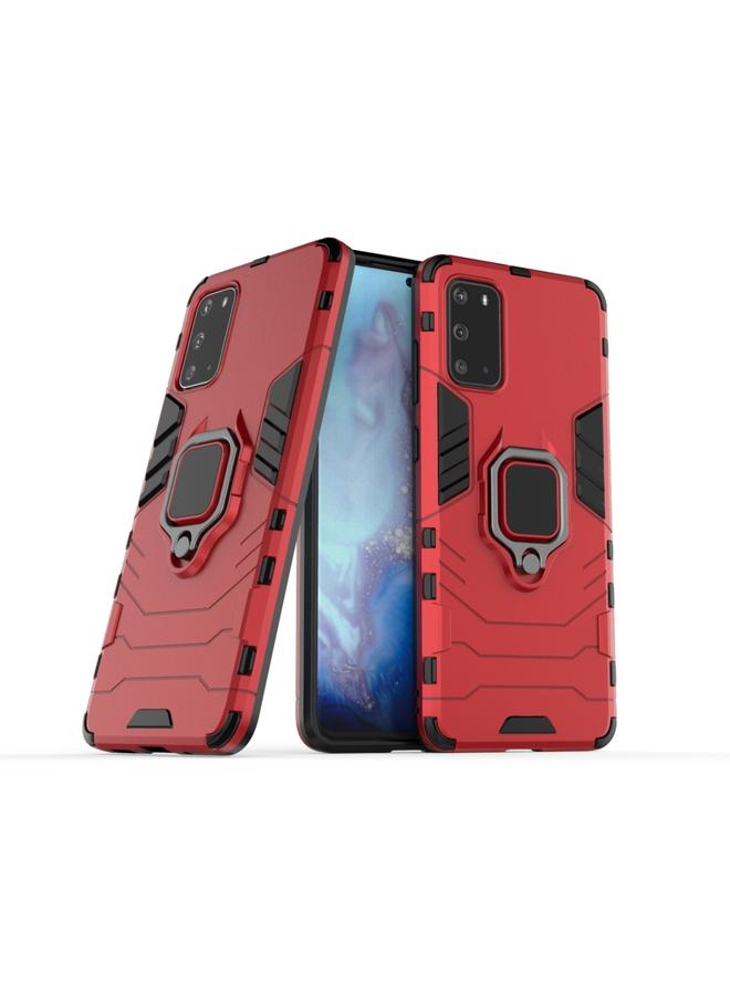 erorex Case For Galaxy S20 Shockproof PC + TPU Protective Case with Magnetic Ring Holder - Image 2