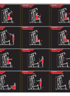 Generic (MS600S) Entercise Multi Gym 1-Stations trainer  - Image 2