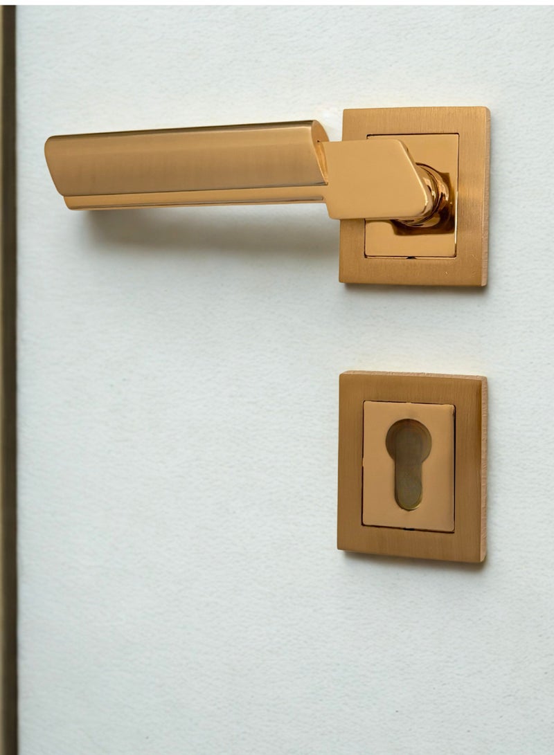 Siag Linda Rosetta Cylinder Door Handle - Image 1