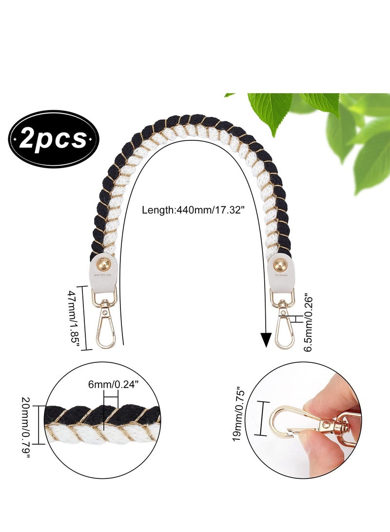 SYOSI Wallet Chain and Handle Heavy Duty Pocket Chain with Round Clasp Men Chains for Keys Jeans Pants Purse and Handbag for DIY Handbag Purse Shoulder Bag Supplies 2 Pack  - Image 4