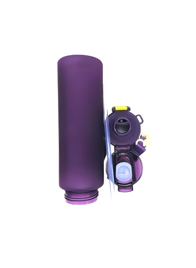 Twisoo Sports Water Bottle - Leak Proof and Hygienic Tritan Water Bottle, BPA Free with Food Grade Plastic and Silicone, Perfect for Office, Gym, Durable for Daily Use (Purple  ) - Image 2