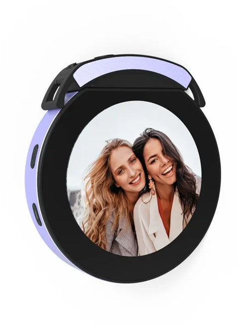 Magnetic Phone Selfie Monitor with Bluetooth Remote Control, HD Screen Display, Phone & Android Compatible, Wireless Screen Mirroring