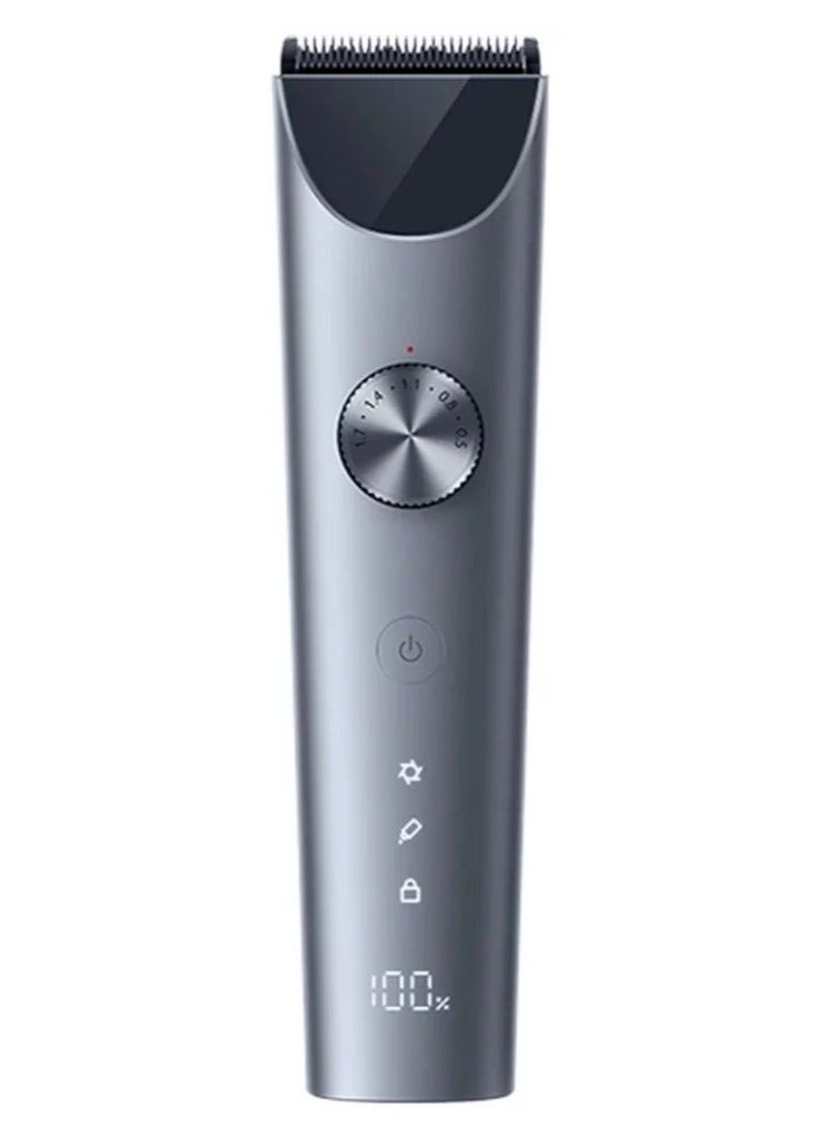 Xiaomi Hair Trimmer Clipper 2 Professional Clippers Titanium Alloy Blade Rechargeable Barber-Grey - Image 5