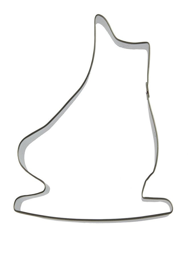 Foose Ice Skate Cookie Cutter 3.75 Inch -Tin Plated Steel Cookie Cutters - Ice Skate Cookie Mold - Image 1