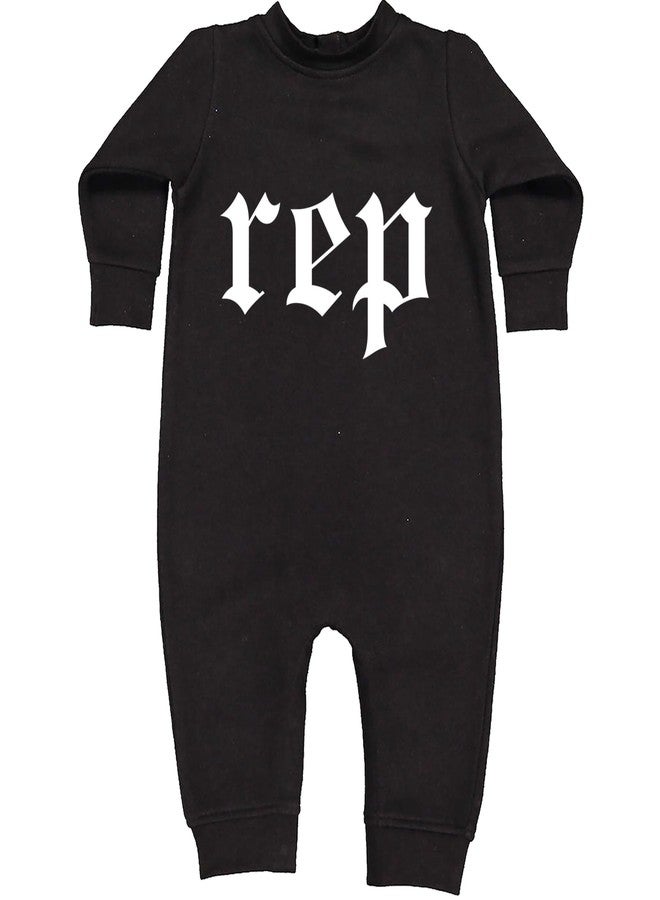 The Pxv Fleece One-Piece REP Reputation ERAS 6 Months Black - Image 1
