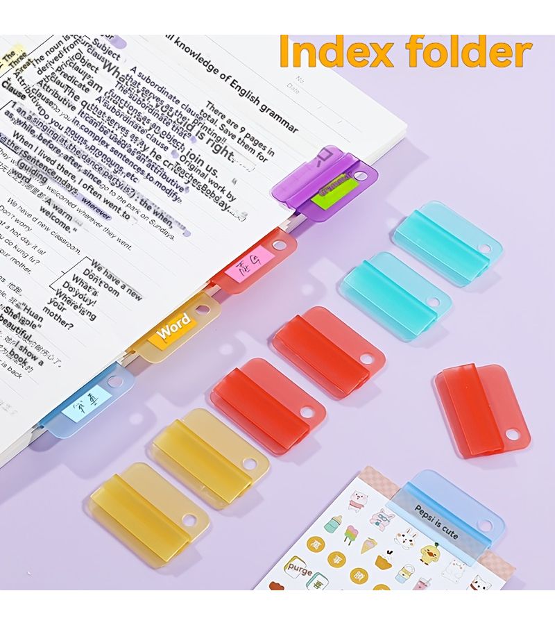 Plastic Mini Clips 50pcs Blue Multipurpose Durable Decorative Office Organizers - Image 1