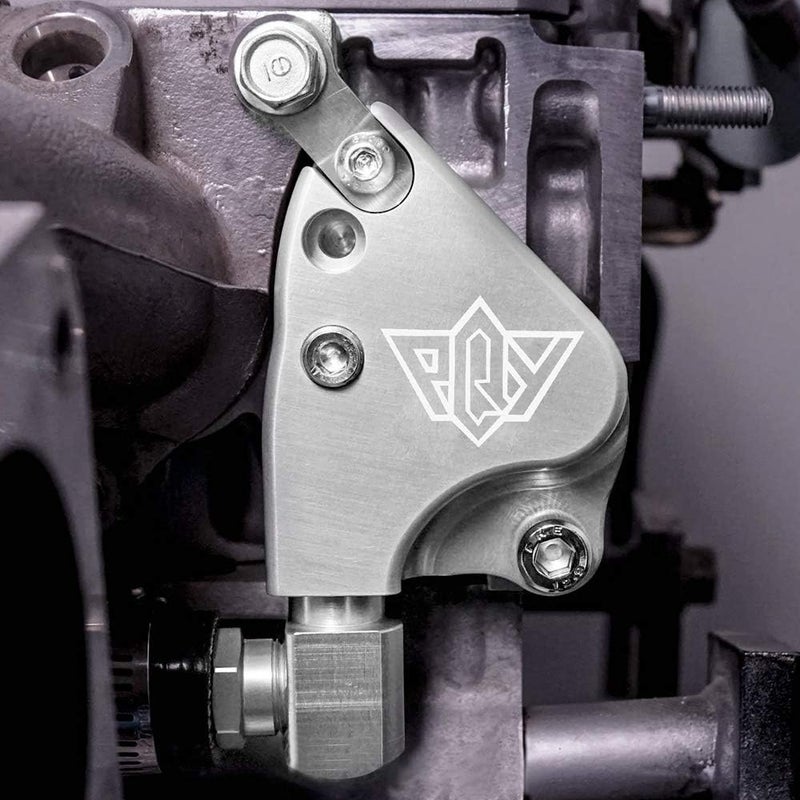 pqy Intake Manifold Adapter Recirculation Fitting on K24s to Install K20 Style Manifold on K24 Heads Silver - Image 5