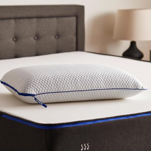 Nectar Tri-Comfort Cooling King Pillow - Adjustable Support & Firmness - Cooling Cover - Pressure Relief - Helps Reduce Neck Pain - Premium Memory Foam & Microfiber Down Alternative - Image 1