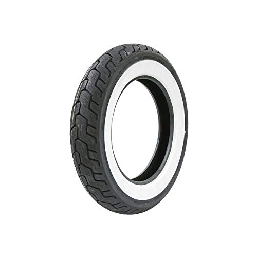 Dunlop Harley Davidson D402 Whitewall Rear Tire (Wide Whitewall / MT90-16B) - Image 1