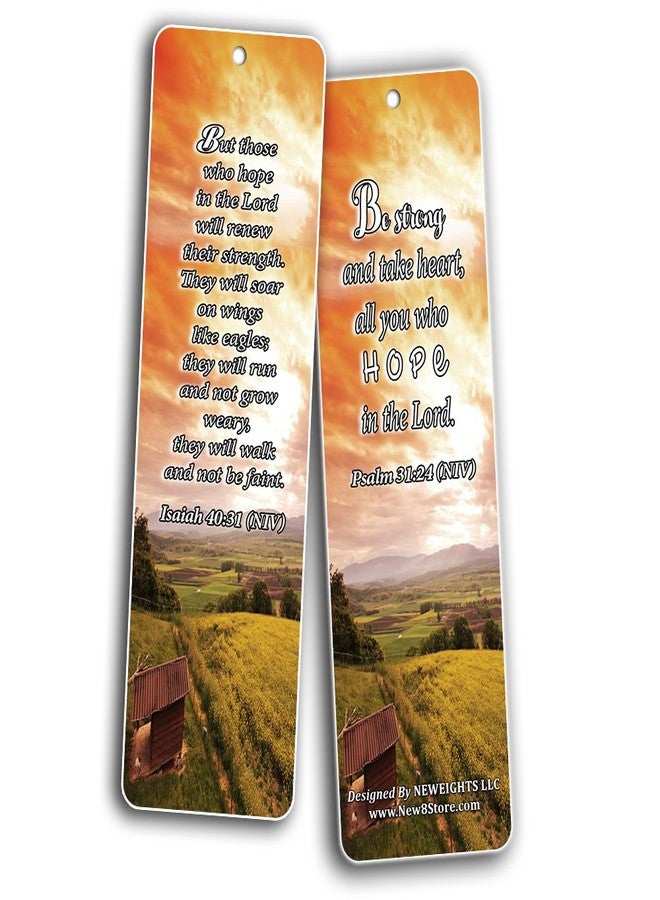 NewEights Bible Verses Bookmarks (60-Pack) - Daily Motivational Card Set - Collection Set Book - Ideal Giveaway for Church Members - Image 3
