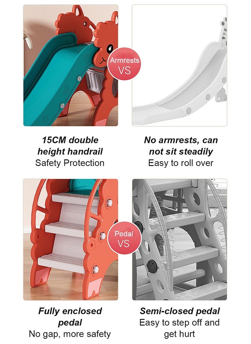 MaBaby - Child Slide Kids Slide Indoor Home Babywith Enhanced Safety Features - Sturdy Construction Anti-Slip Cushioning and 360° Smooth Design for Optimal Protection Folding Slide - Image 1