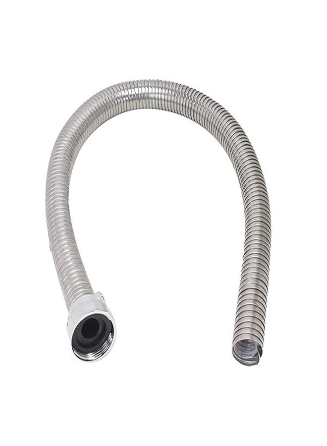 AIMKO Flexible Chrome SS-304 Waste Pipe 1 1/4" (32mm), Stainless Steel Basin Drain Hose for Kitchen and Bathroom, Leakproof, Corrosion-Resistant, Adjustable Flexible Sink Outlet Tube, Pack of 1 - Image 4