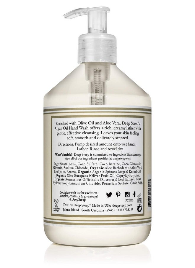 Deep Steep Coconut Oil Hand Wash Pure 17.6 Fluid Ounce  - Image 2