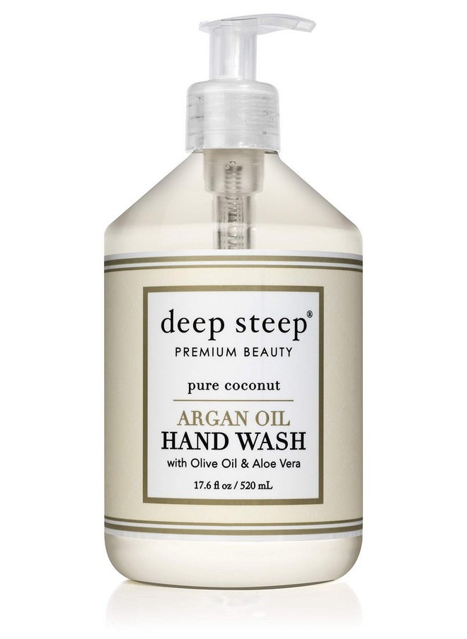 Deep Steep Coconut Oil Hand Wash Pure 17.6 Fluid Ounce  - Image 1