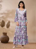 Alaya Lavender & White