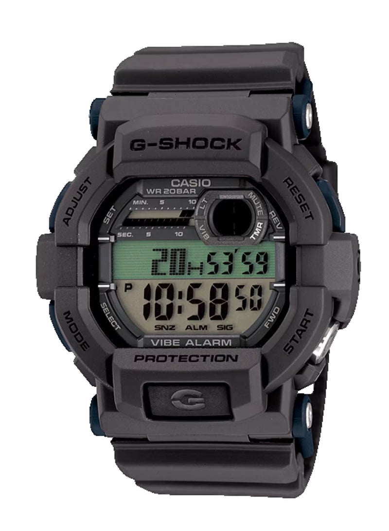 Casio G-Shock GD-350 Lineup Vibration Alert Grey Watch - Image 1