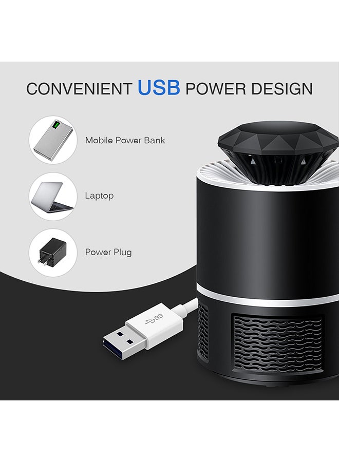 LIXADA USB Electric Camping Mosquito Killer Lamp Black - Image 2