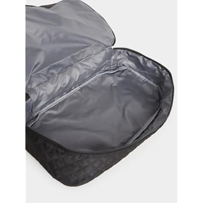 rayihni Women Patch Quilted Gym Bag One Size  Black - Image 5