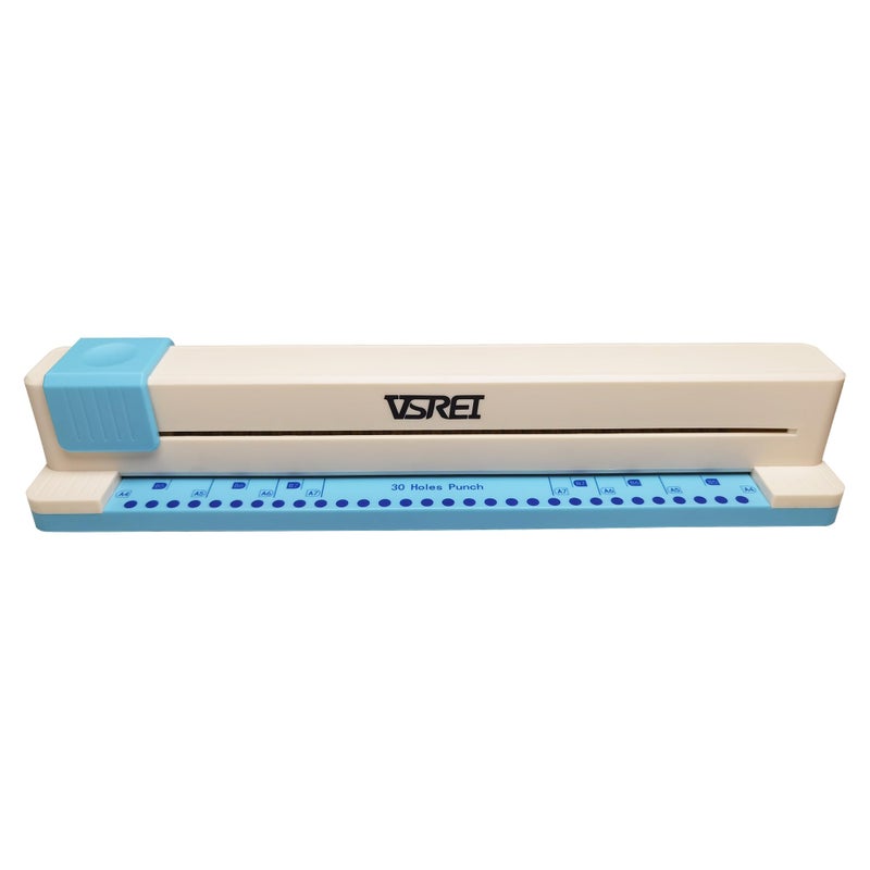 VSREI Flower Hole Punch, Paper Punches, Flowers Puncher, FlowerPunches for Paper Crafts, Hole PuncherFloral, Flower Shaped Hole Punch, 1 inch 5/8 inch 3/8 inch Floral Hole Punches Set (Random Color) - Image 1
