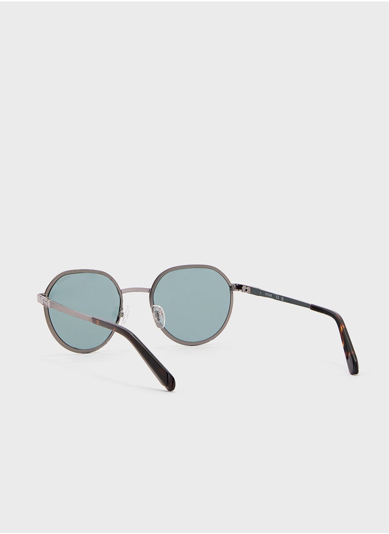 GUESS - Pentagon Sunglasses - Image 1